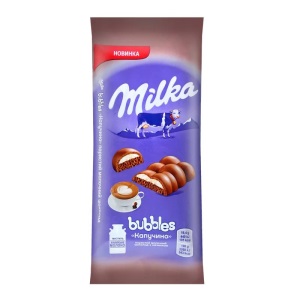 Шок Милка 97гр Пористый КАПУЧИНО 1/15