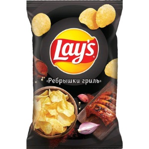 Чипсы Лейс 150гр Ребрышки гриль 1/18