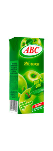 Сок АВС 0,2л  Яблоко 1/27