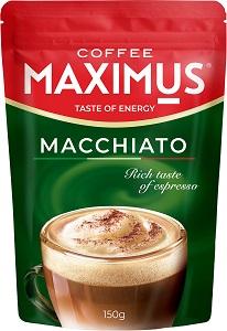 Коф Напиток Максимус Macchiato 150г м/у 1/16