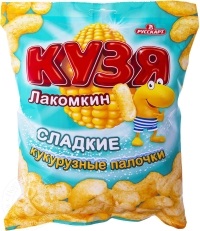 Кукурузные палочки Кузя Лакомкин 140гр