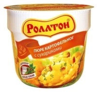 Карт пюре т/ч Роллтон сухарики 40 гр 1/24