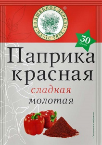 Волшебное Дерево Паприка сладкая молотая 30гр 1/30 №183