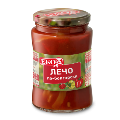 Лечо ЕКО по-болгарски 680 г стекло