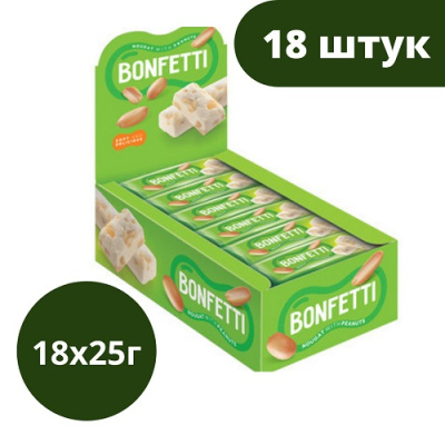 Шок батончик Яшкино Бонфетти 25гр