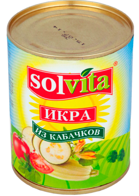 Икра Кабачковая СОЛВИТА 360гр