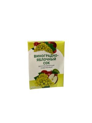 Сок ГОСТ Нектар 0,2л Яблоко-Виноград 1/27