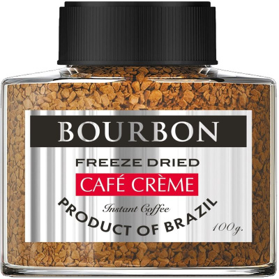 Кофе BOURBON THE CAFE CREME 100гр ст/б 1/6