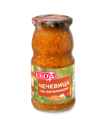 Чечевица ЕКО с овощами по-каталонски 500гр ст/б